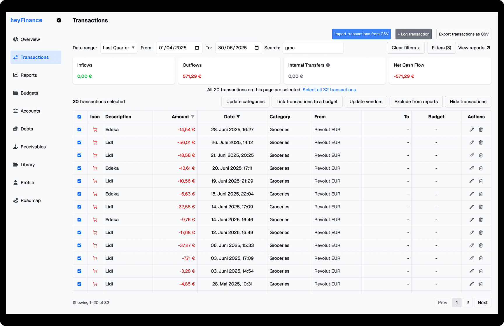 Collaborative onboarding with CSV import
